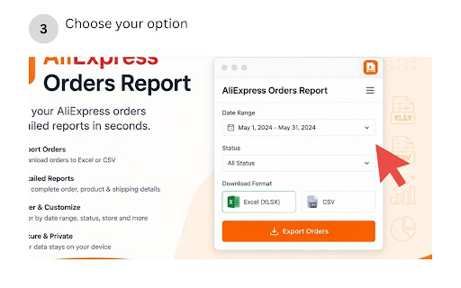 AliExpress Orders Report screenshot 3
