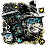 Monkey Swag Launcher Theme Apk