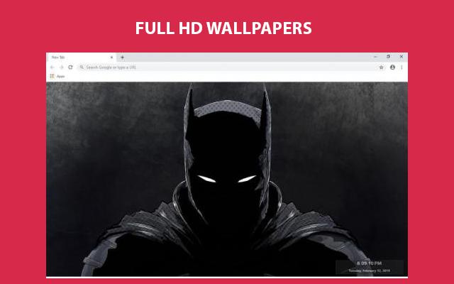 The Batman Wallpapers and New Tab