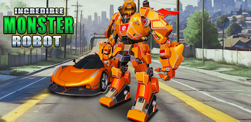 Incredible Robot Game Car Game