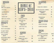 House of Bro's menu 1