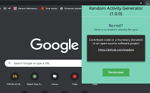 Random Activity Generator