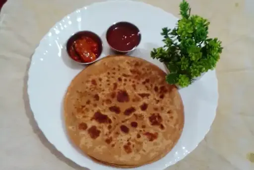 2 Onion Paratha With Curd