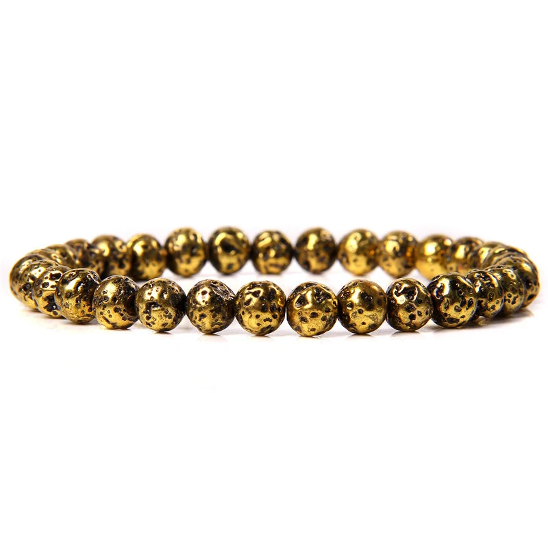 Bracelet poke en perles de pierre naturelle brillante pour femmes, un bijou élégant et un accessoire polyvalent au quotidien