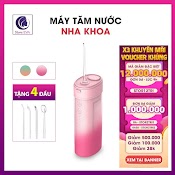 Tăm Nước Nha Khoa Máy Tăm Nước Cầm Tay Mini Siêu Sạch, Vệ Sinh Bảo Vệ Răng Miệng Bảo Hành [6 Tháng]