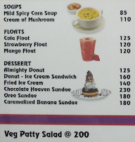 Donut House menu 1