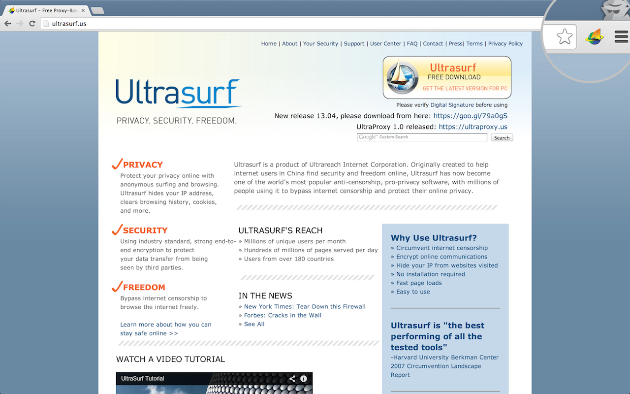 UltraSurf Security, Privacy & Unblock VPN Preview image 1