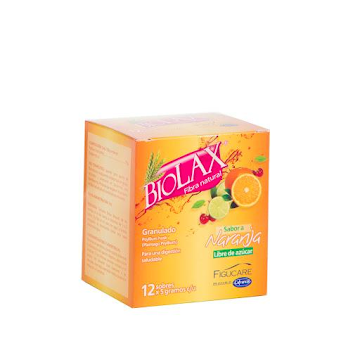 Biolax Fibra Naranja Lafrancol Caja x 12 Sobres  