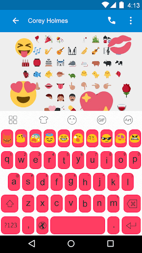 Music -Love Emoji Keyboard