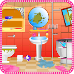 Cover Image of Download Bathroom cleaning girls games 1.0.3 APK