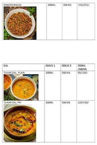 Thali Foodz menu 8