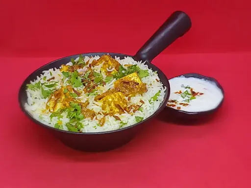 Amritsari Paneer Tikka Biryani (19 Gm Protein, Desi Ghee Preparation)