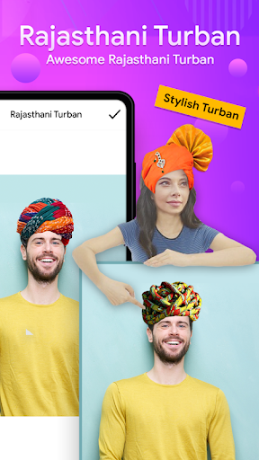 Rajasthani Turban Photo Editor