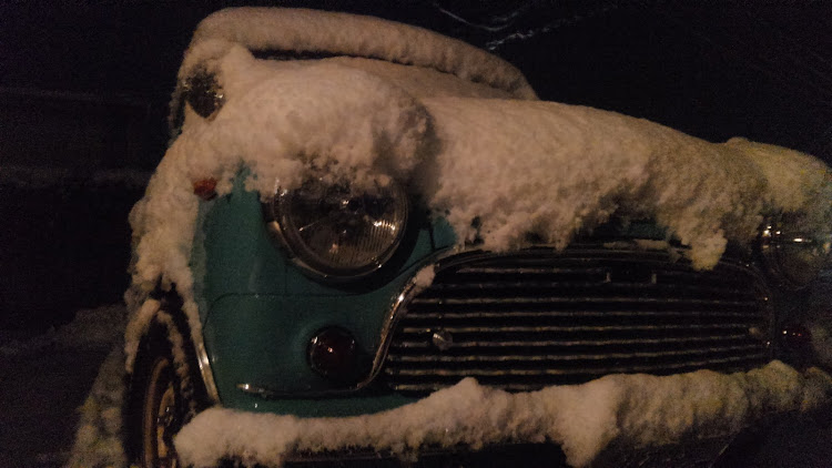 ミニ1.3の雪・雪掻き・uazに関するカスタム事例の投稿画像2枚目