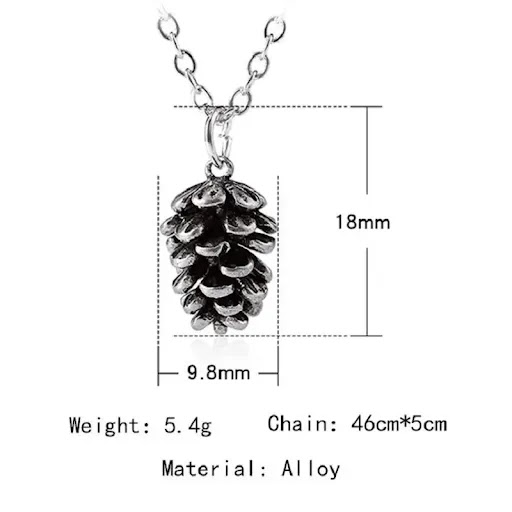 Title 3, Qilmily Glass Crystal Oak Tassels Pendant Neckl...