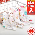 Khăn Sữa Xô 6 Lớp Rửa Mặt Loại Dày Siêu Mềm Mại Cho Bé