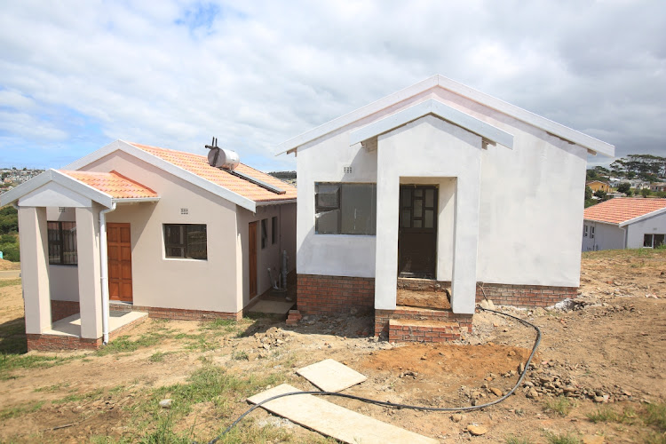 In 2019 President Cyril Ramaphosa announced that the government would establish the Human Settlements Development Bank, which aims to expedite the delivery of houses in the country. The state set a target of building 500,000 houses by 2024. File photo.