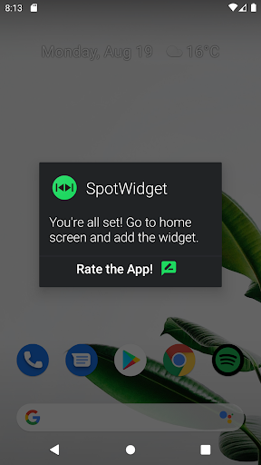 SpotWidget - Puts Android back into Spotify