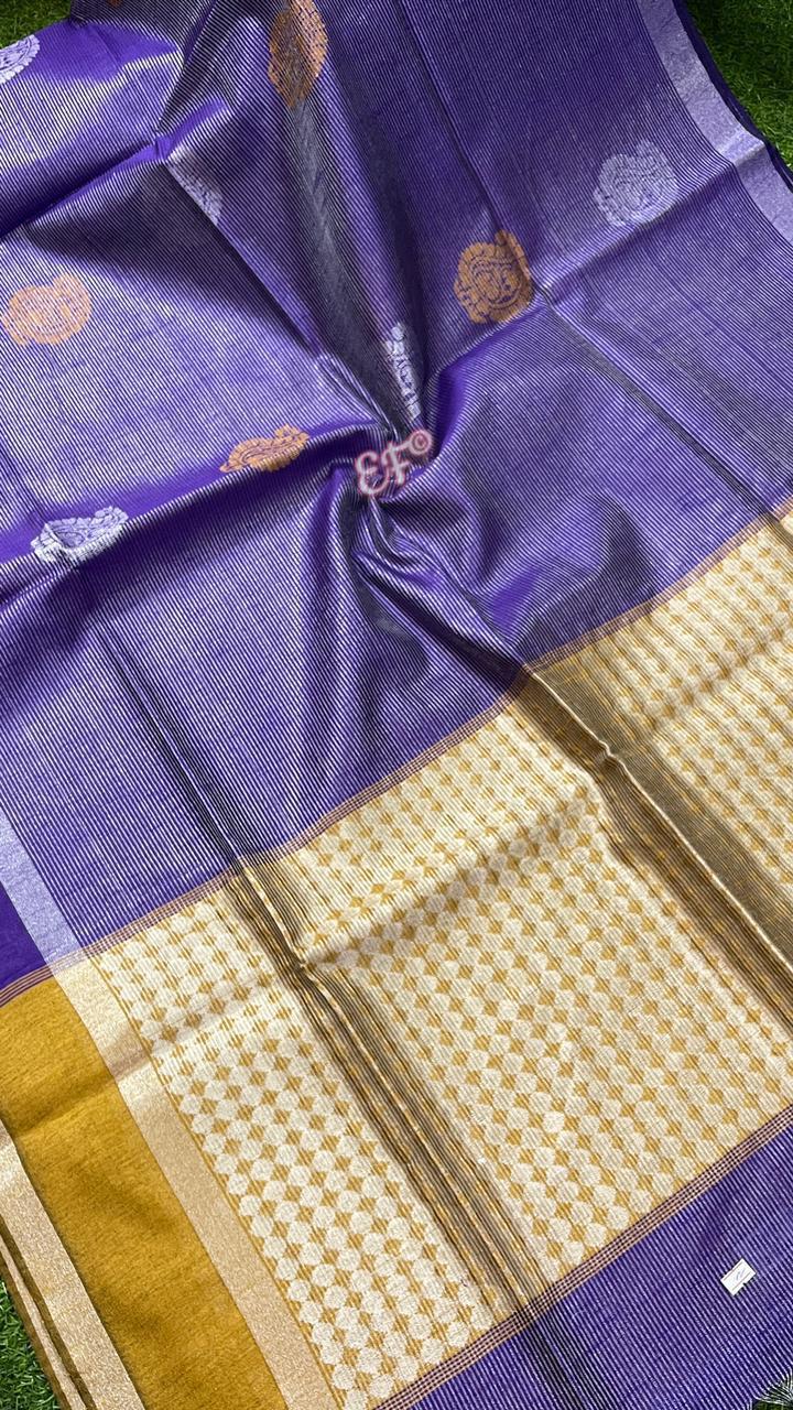 Designer Fancy Khadi Silk Sarees