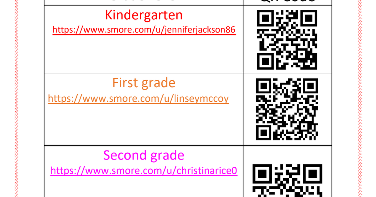 Grade Level QR codes.pdf