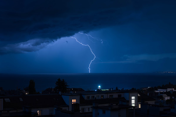 Lac Léman, Lausanne, CH. di Cristhian Raimondi