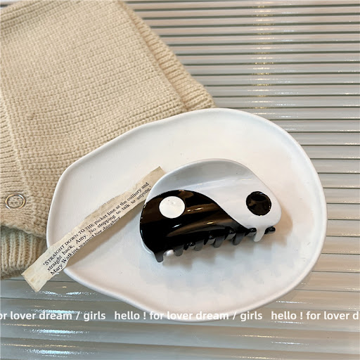 Title 6, Korean Style Splicing Acetate Plate Hairpin, Se...