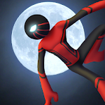 Cover Image of Скачать Stickman Rope Superhero Warrior:Gangster Vice City 1.6 APK