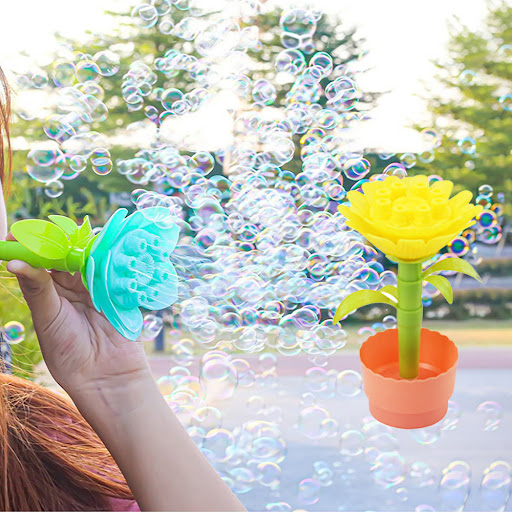 Title 5, Bubble Flower Building Blocks DIY Assembled Blo...
