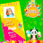 Birthday invitation card maker icon