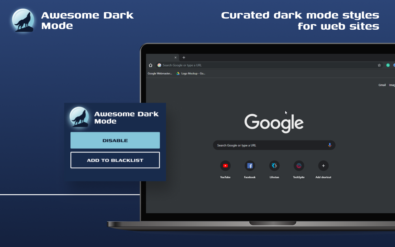 Awesome Dark Mode Preview image 1