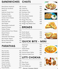 Pancharangi Cafe menu 5