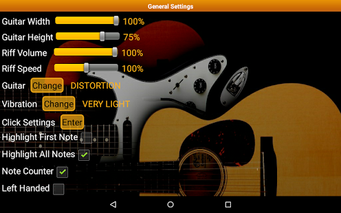 Gitarrenschule pro Tangkapan layar