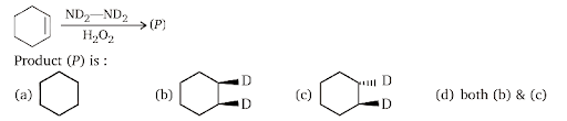 chemical reaction of cycloalkane