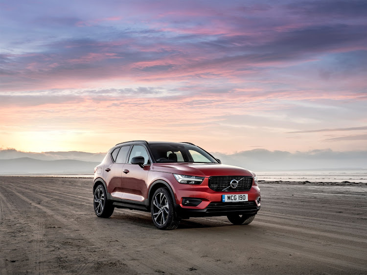 The aesthetic character of the XC40 is tough to ignore.