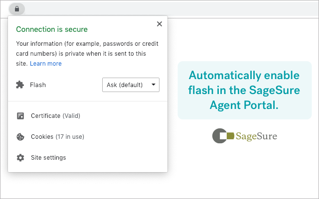 SageSure Flash Enabler Preview image 1