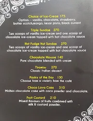 Ambrosia Patisserie & Cafe - Ambrosia Resort And Spa menu 2