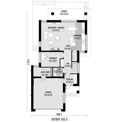 E-201 - Rzut parteru