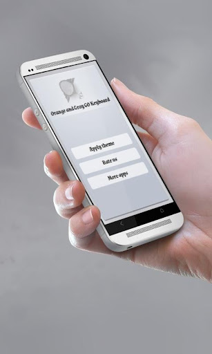 橙色和灰色 GO Keyboard