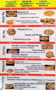 Pizza & Burger Cafe menu 1