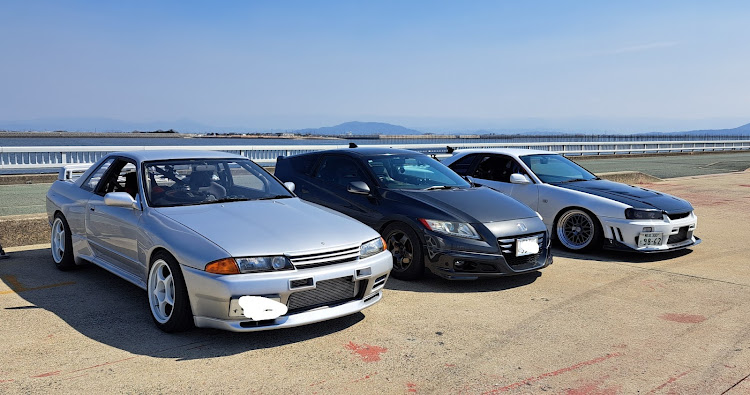 スカイラインの繋がりに感謝✨・ER34スカイライン・#エリシオンプレステージ・キャロルHB25S・フィルム貼りDIYに関するカスタム事例の投稿画像2枚目