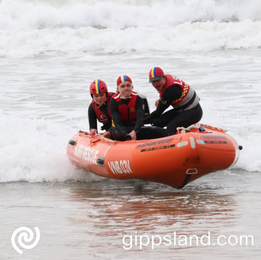 Venus Bay SLSC athletes Lachlan Hickey and Declan Woolf, and coach Marty McCorriston have been selected to be a part of the 2022 Victorian IRB development team