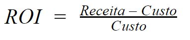 fórmula de como calcular o ROI de trade marketing