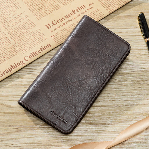 Title 3, Mens Long Retro Wallet Simple And Fashionable ...