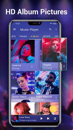 Screenshot Music Player for Android