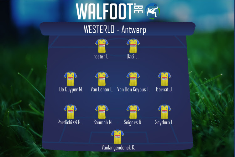 Composition Westerlo | Westerlo - Antwerp (28/10/2021)