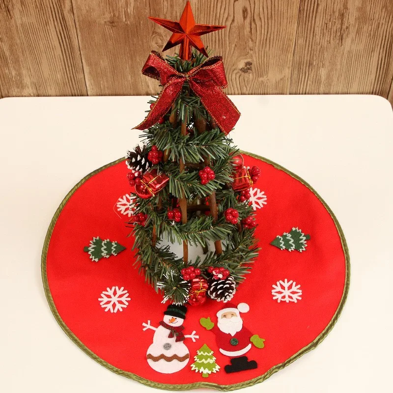 Title 2, Jupe de sapin de Noël 46CM en tissu non tissé C...