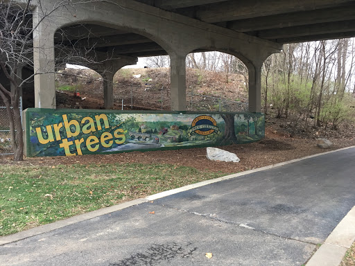 Urban Trees mural by artist Fa