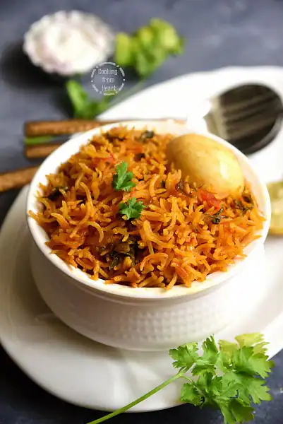 Egg Biriyani Hydrabadi