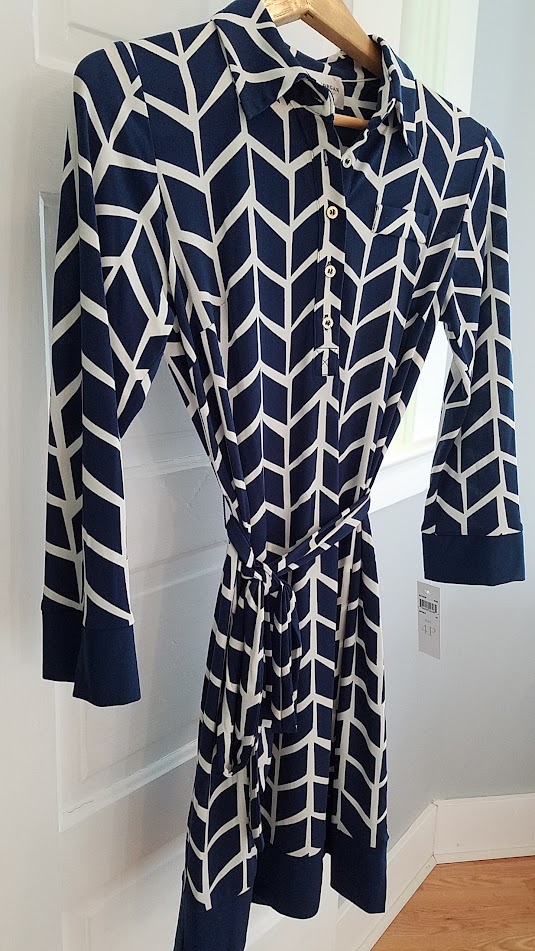 September Stitch Fix Box, Donna Morgan Marlow Jersey Shirt Dress