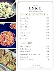 Unico menu 6